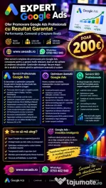 Publicitate Google Ads. Campanie Google Ads. Expert Google Ads - SEO