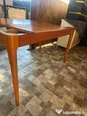 Masa extensibila , 4-8 persoane lemn de fag cu cireș