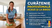 Curățenie profesională pentru apartamente, case și birouri – București și Ilfov