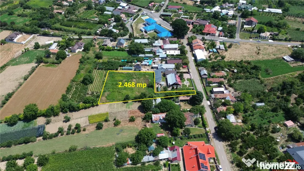 Teren intravilan de in Biliesti 2.468 mp - Biliesti (Vrancea)