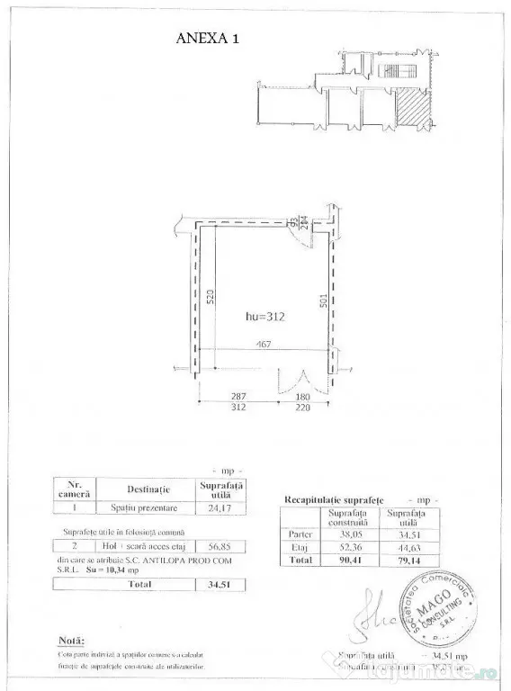 Spatiu comercial 55mp - Giurgiului - Piata Progresul