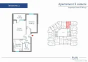 Apartament 2 Camere | 57.9 mp | Bloc Nou | Metrou Pacii /...