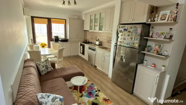 Apartament cu 2 dormitoare si bucatarie + mic open space, 70mp, str. O