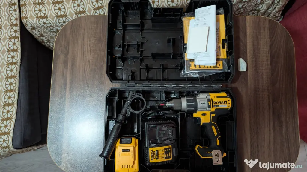 Dewalt dcd996 xr 18v brushless – 1 acumulator 5ah, încărcător și valiză tstak