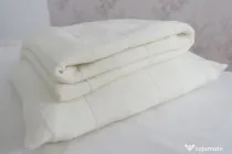 Vand paturi tricotate din 100% lana naturala