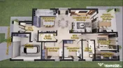 CASA CONFORT LUX STUPINI | 4 Camere | PROIECT UNICAT