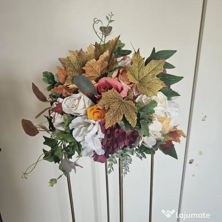 Decor în culori de toamna pentru arcada sau photo corner