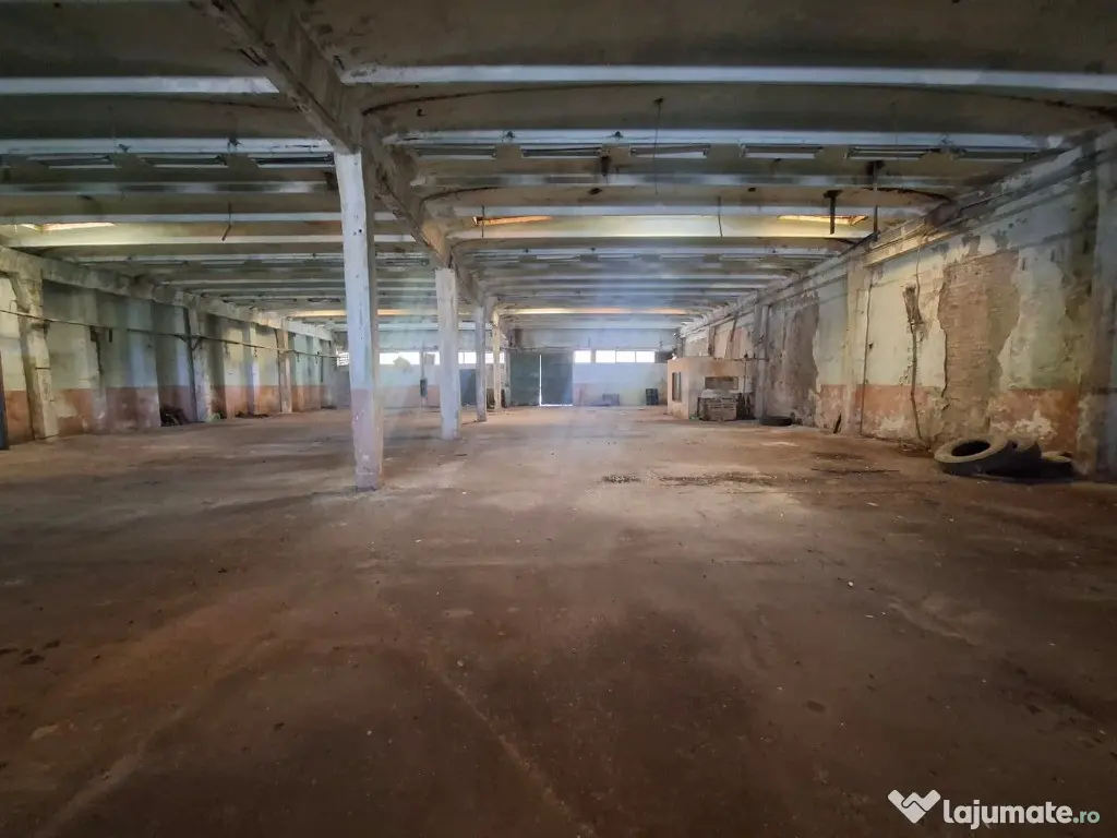 Inchiriez hala 6.886 mp construiți | Teren 11.510 mp | Lipova, jud. Ar