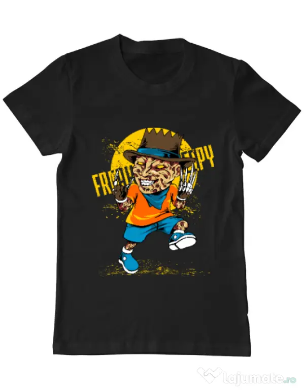 Tricou ADLER barbat The nightmare Negru