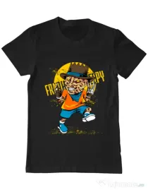 Tricou ADLER barbat The nightmare Negru