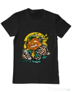 Tricou ADLER barbat Pumpkin Music Negru