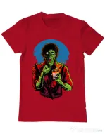 Tricou ADLER barbat I want you to dance Rosu