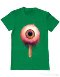 Tricou ADLER barbat Eyesicle Verde mediu