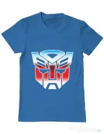 Tricou ADLER barbat Transformers Albastru azuriu