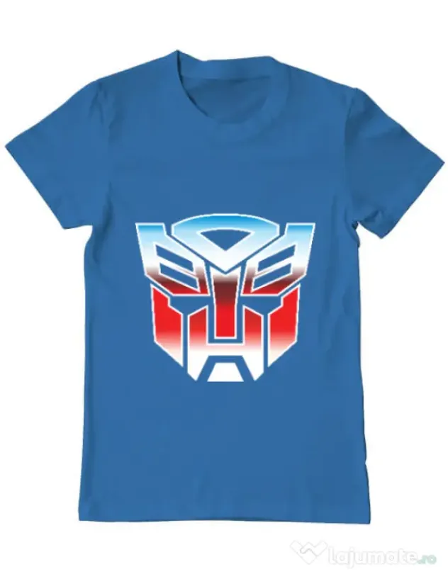 Tricou ADLER barbat Transformers Albastru azuriu