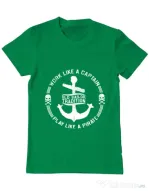Tricou ADLER barbat Old sailor tradition Verde mediu