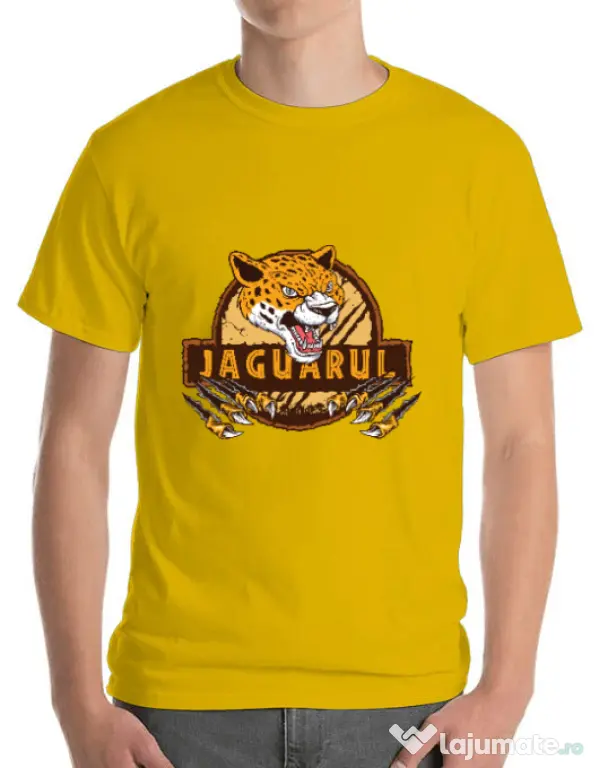 Tricou ADLER barbat Jaguarul Galben