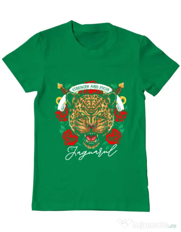 Tricou ADLER barbat Strenght and focus Verde mediu