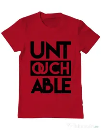 Tricou ADLER barbat Untouchable Rosu