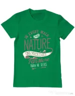 Tricou ADLER barbat Walk of nature Verde mediu