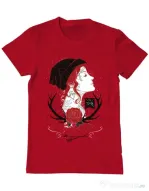 Tricou ADLER barbat Slick as thieves Rosu