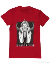 Tricou ADLER barbat The Daughters Of The Moon Rosu
