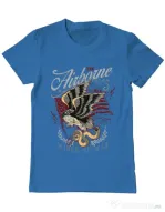 Tricou ADLER barbat Wings of war Albastru azuriu