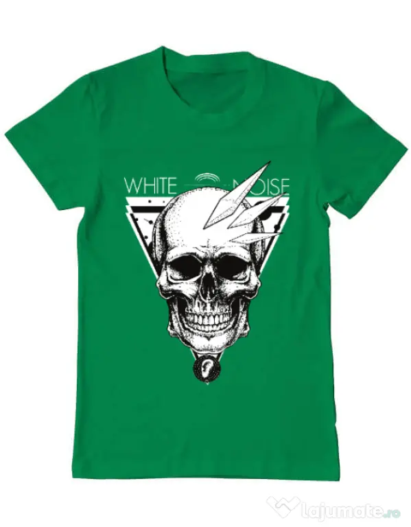 Tricou ADLER barbat White noise Verde mediu