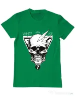 Tricou ADLER barbat White noise Verde mediu