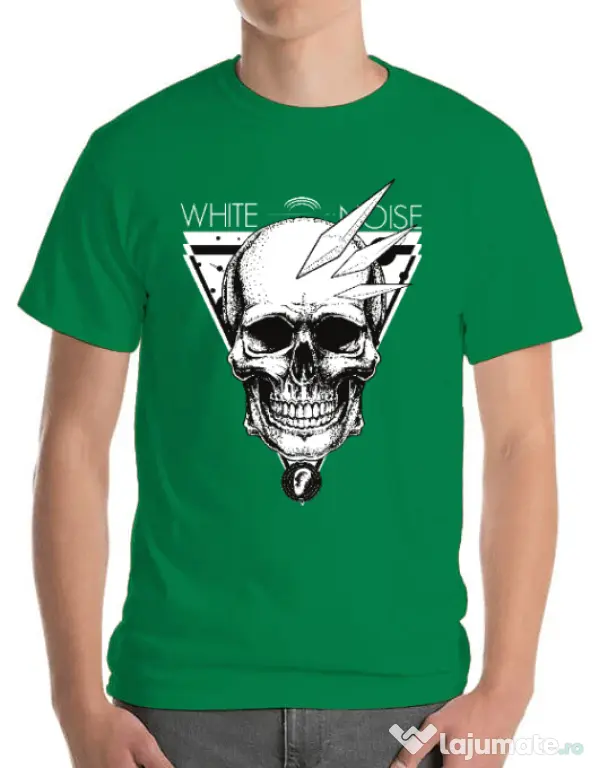 Tricou ADLER barbat White noise Verde mediu
