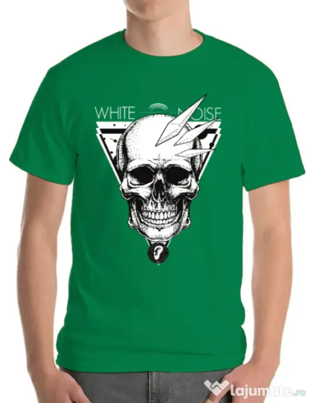 Tricou ADLER barbat White noise Verde mediu