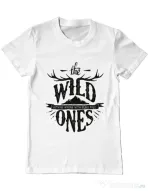 Tricou ADLER barbat The Wild Ones Alb