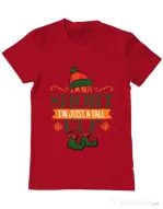 Tricou ADLER barbat Tall Elf Rosu