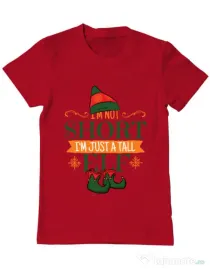 Tricou ADLER barbat Tall Elf Rosu