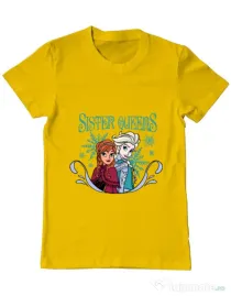 Tricou ADLER barbat Sister Queens Galben
