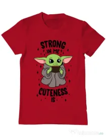Tricou ADLER barbat Strong in me Rosu