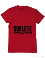 Tricou ADLER barbat Suflete Rosu