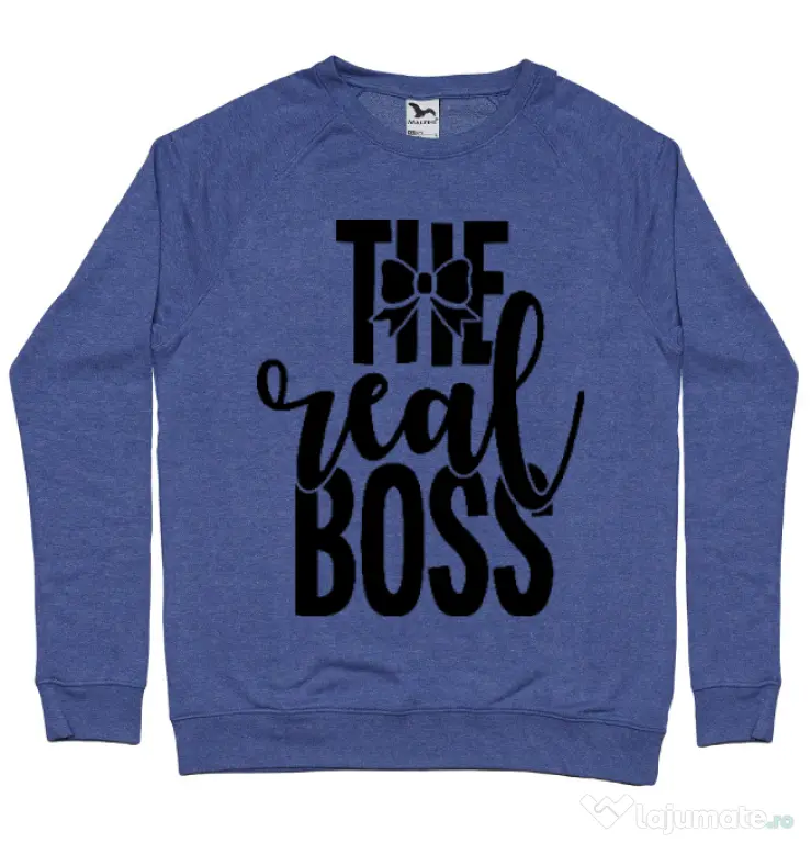 Bluza ADLER barbat The real boss Albastru melanj