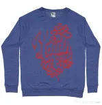 Bluza ADLER barbat Youth has no age Albastru melanj