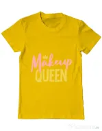 Tricou ADLER barbat Makeup queen Galben