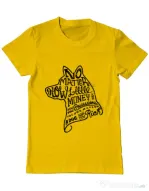 Tricou ADLER barbat A Dog Makes You Rich Galben