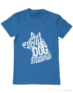 Tricou ADLER barbat Every dog matters 2 Albastru azuriu