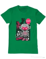 Tricou ADLER barbat Bad monkey Verde mediu