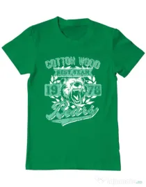Tricou ADLER barbat Cotton wood Verde mediu