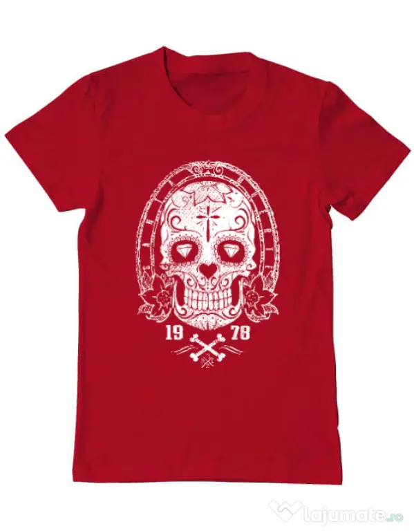 Tricou ADLER barbat Diamond eyes Rosu
