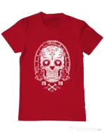 Tricou ADLER barbat Diamond eyes Rosu