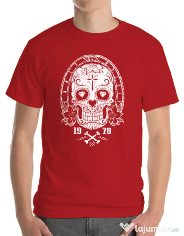 Tricou ADLER barbat Diamond eyes Rosu