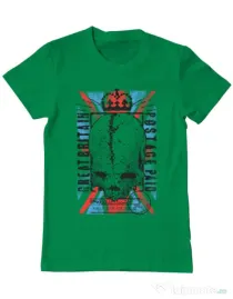 Tricou ADLER barbat Great Britain Post Verde mediu