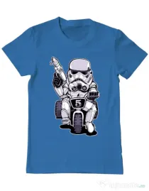 Tricou ADLER barbat Little tooper Albastru azuriu