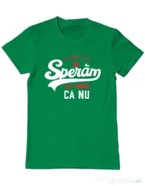 Tricou ADLER barbat Sa speram ca nu Verde mediu